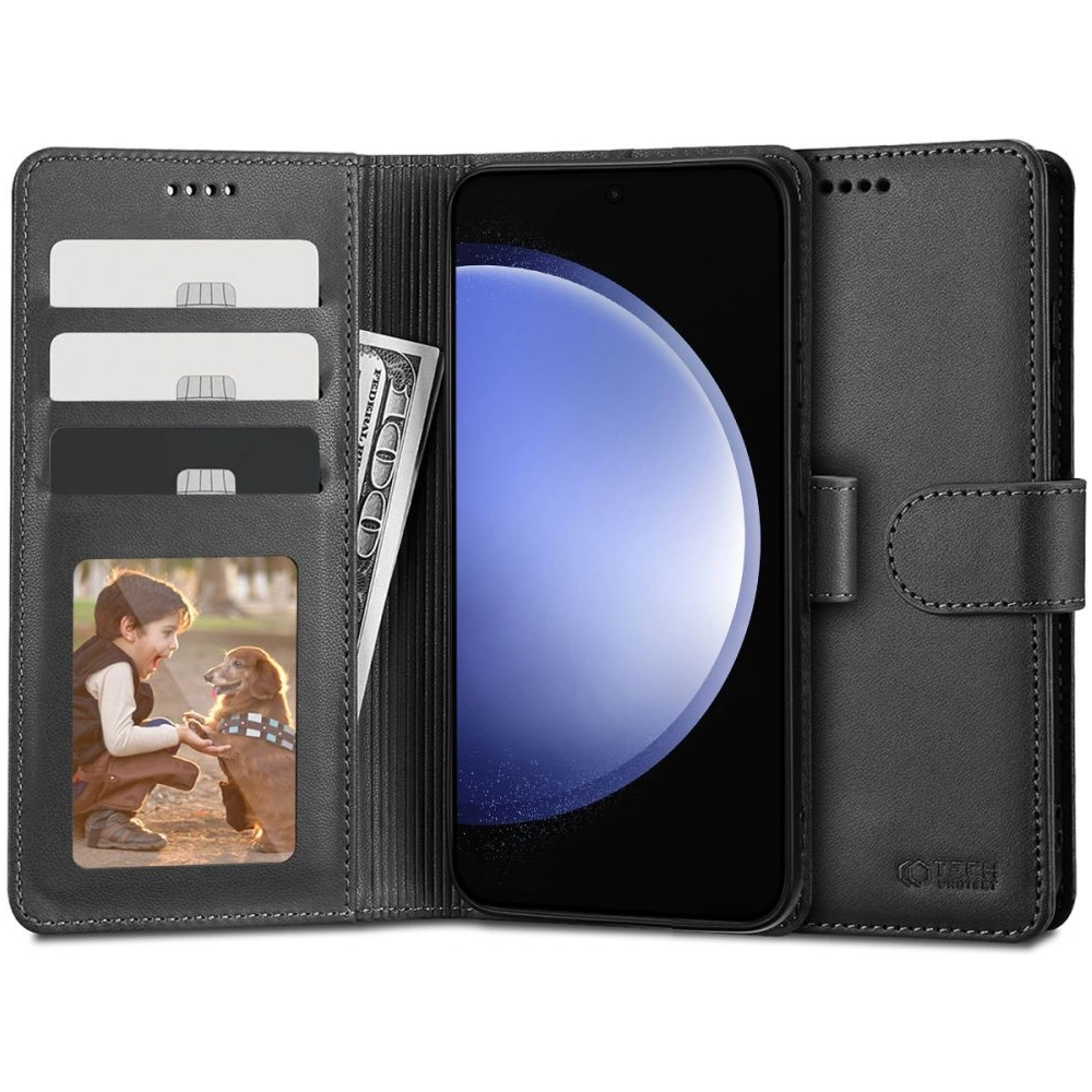 Wholesale Tech-Protect Wallet Samsung Galaxy S23 FE Black - THP2457 - {ean13} - Hurt