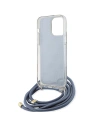 Wholesale Guess GUHCP15XHC4SEB Apple iPhone 15 Pro Max hardcase Crossbody Cord 4G Print blue - GUE3096 - {ean13} - Hurt