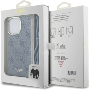 Hurtownia GSM - Case Guess GUHCP15XHC4SEB Apple iPhone 15 Pro Max Hardcase Crossbody Cord 4G Print blau/blue - GUE3096 - {ean13} - Hurt
