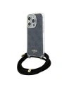Wholesale Guess GUHCP15XHC4SEK Apple iPhone 15 Pro Max hardcase Crossbody Cord 4G Print black - GUE3097 - {ean13} - Hurt