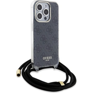 Hurtownia GSM - Etui Guess GUHCP15XHC4SEK Apple iPhone 15 Pro Max hardcase Crossbody Cord 4G Print černý/black - GUE3097 - {ean13} - Hurt