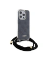 Wholesale Guess GUHCP15XHC4SEK Apple iPhone 15 Pro Max hardcase Crossbody Cord 4G Print black - GUE3097 - {ean13} - Hurt