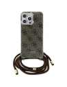 Hurtownia GSM - Etui Guess GUHCP15XHC4SEW Apple iPhone 15 Pro Max hardcase Crossbody Cord 4G Print hnědý/brown - GUE3099 - {ean13} - Hurt