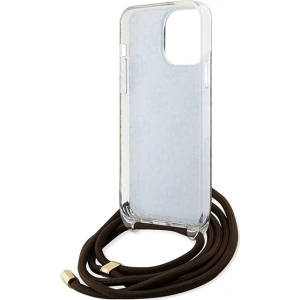 Hurtownia GSM - Etui Guess GUHCP15XHC4SEW Apple iPhone 15 Pro Max hardcase Crossbody Cord 4G Print hnědý/brown - GUE3099 - {ean13} - Hurt