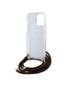 Wholesale Guess GUHCP15XHC4SEW Apple iPhone 15 Pro Max hardcase Crossbody Cord 4G Print brown - GUE3099 - {ean13} - Hurt