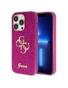 Case Guess GUHCP15XHG4SGU Apple iPhone 15 Pro Max Hardcase Glitter Script Big 4G lila/purple