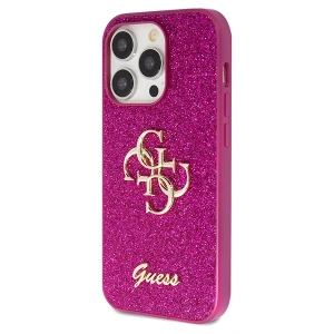 Hurtownia GSM - Etui Guess GUHCP15XHG4SGU Apple iPhone 15 Pro Max hardcase Glitter Script Big 4G fioletowy/purple - GUE3100 - {ean13} - Hurt
