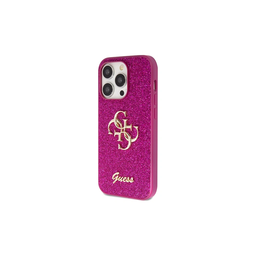 Hurtownia GSM - Case Guess GUHCP15XHG4SGU Apple iPhone 15 Pro Max Hardcase Glitter Script Big 4G lila/purple - GUE3100 - {ean13} - Hurt