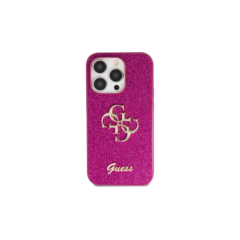 Hurtownia GSM - Etui Guess GUHCP15XHG4SGU Apple iPhone 15 Pro Max hardcase Glitter Script Big 4G fialový/purple - GUE3100 - {ean13} - Hurt