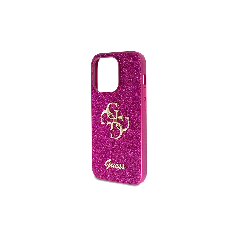 Hurtownia GSM - Case Guess GUHCP15XHG4SGU Apple iPhone 15 Pro Max Hardcase Glitter Script Big 4G lila/purple - GUE3100 - {ean13} - Hurt