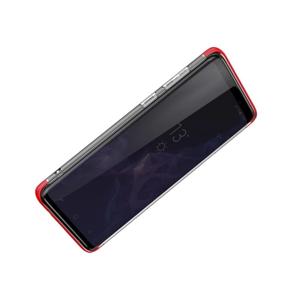 Hurtownia GSM - Etui transparent Baseus Armor Case pentru Samsung Galaxy S9 (roșu) - BSU532RED - {ean13} - Hurt