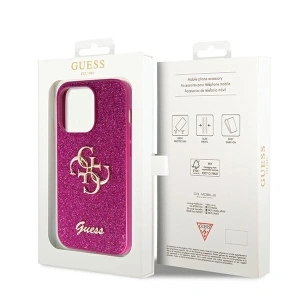 Hurtownia GSM - Etui Guess GUHCP15XHG4SGU Apple iPhone 15 Pro Max hardcase Glitter Script Big 4G violet/purple - GUE3100 - {ean13} - Hurt