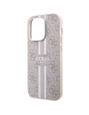 Hurtownia GSM - Etui Guess GUHMP15LP4RPSP Apple iPhone 15 Pro hardcase 4G Printed Stripes MagSafe roz/bălău - GUE3103 - {ean13} - Hurt