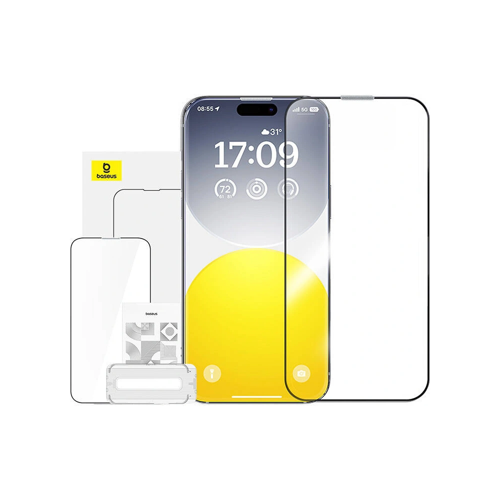 Hurtownia GSM - Matte sticlă temperată Baseus cu respingere a reflexiilor Apple iPhone 15 Pro - BSU4781 - {ean13} - Hurt