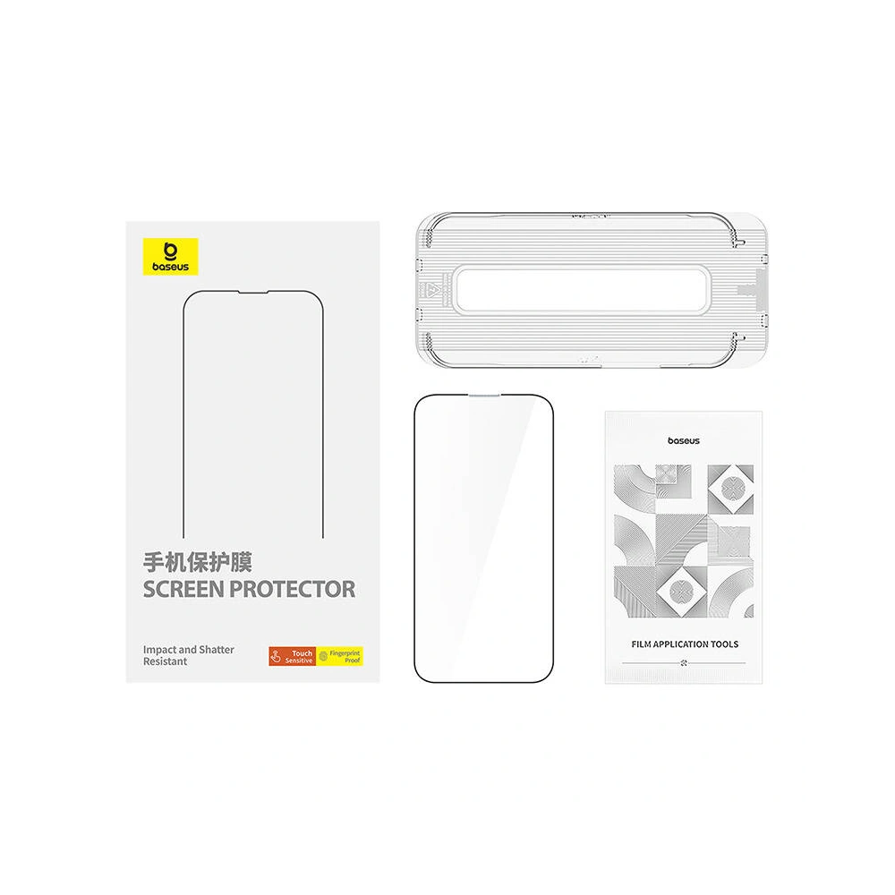 Hurtownia GSM - Matt edzett üveg Baseus fényvisszaverő Apple iPhone 15 Pro Max - BSU4782 - {ean13} - Hurt