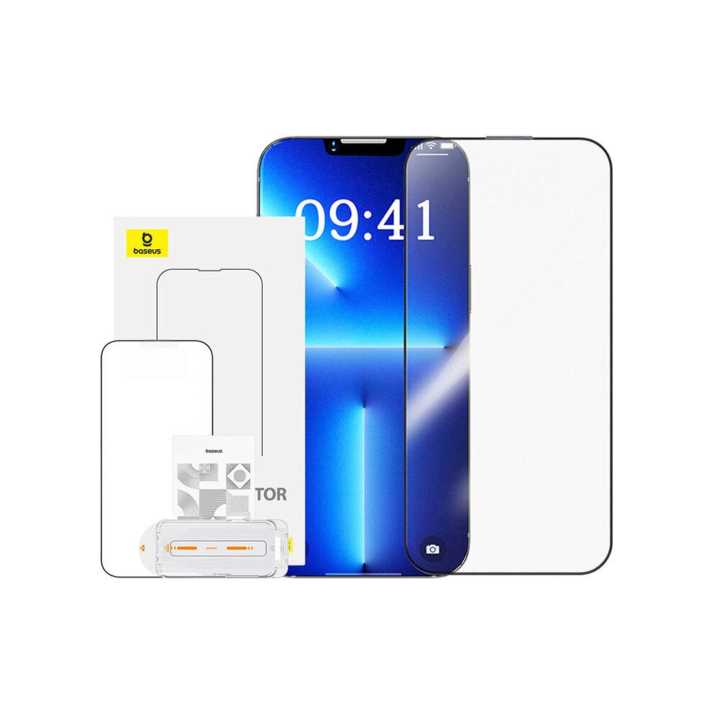 Hurtownia GSM - Sticlă securizată Baseus Crystalline Anti-Glare Apple iPhone 14 / 13 / 13 Pro - BSU4785 - {ean13} - Hurt
