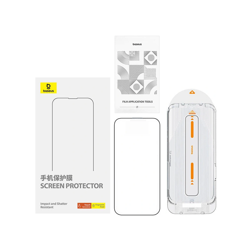 Hurtownia GSM - Sticlă securizată Baseus Crystalline Anti-Glare Apple iPhone 14 / 13 / 13 Pro - BSU4785 - {ean13} - Hurt