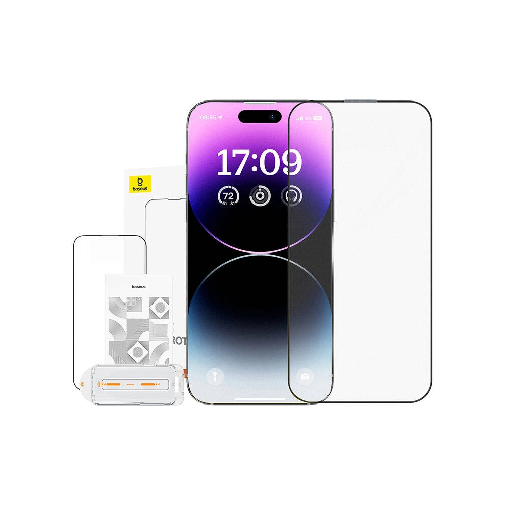 Hurtownia GSM - Gehärtetes Glas Baseus Crystalline Anti-Glare Apple iPhone 14 Pro Max - BSU4788 - {ean13} - Hurt