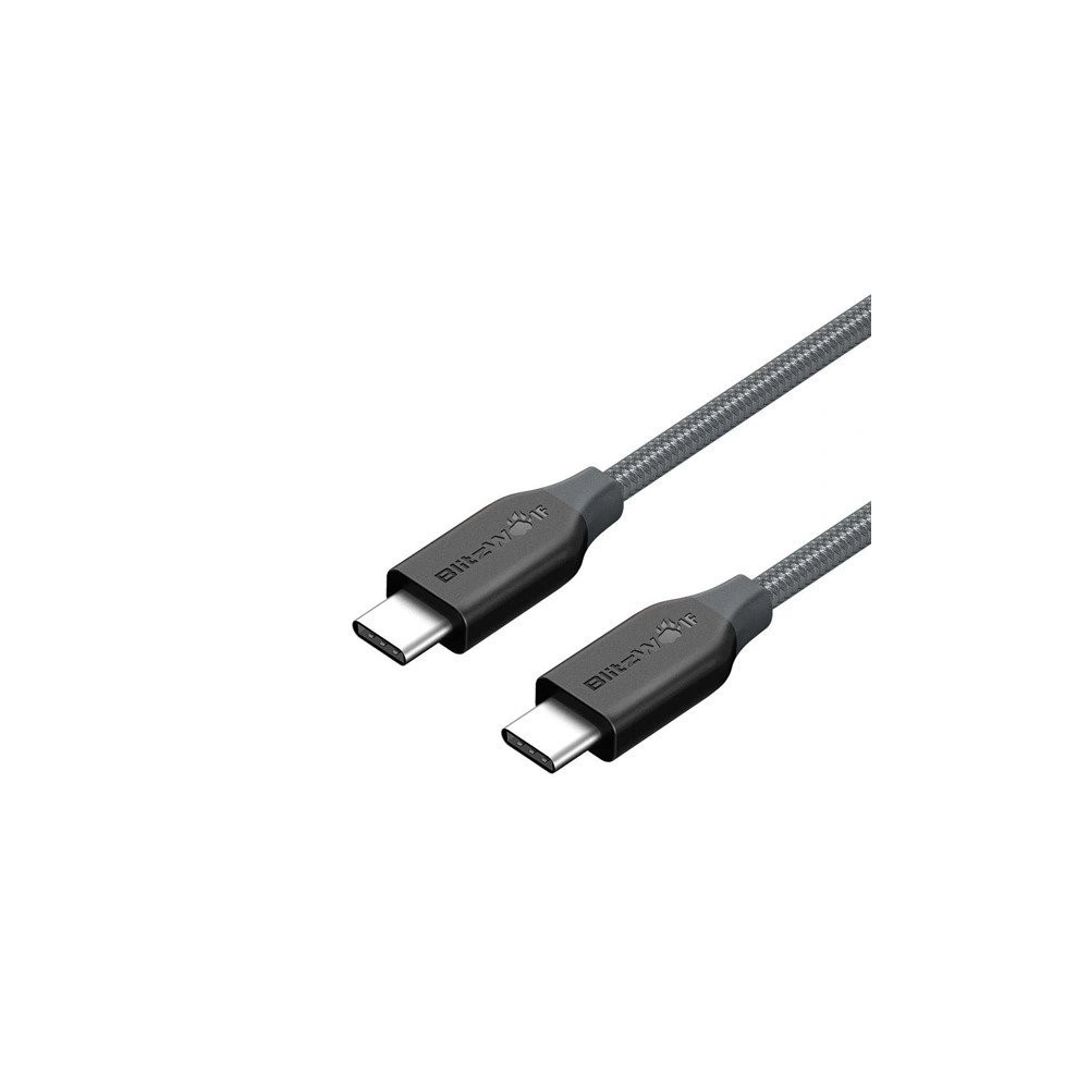 Wholesale USB-C PD AmpCore Cable BlitzWolf BW-TC4 1m Gray - BLZ074GRY - {ean13} - Hurt