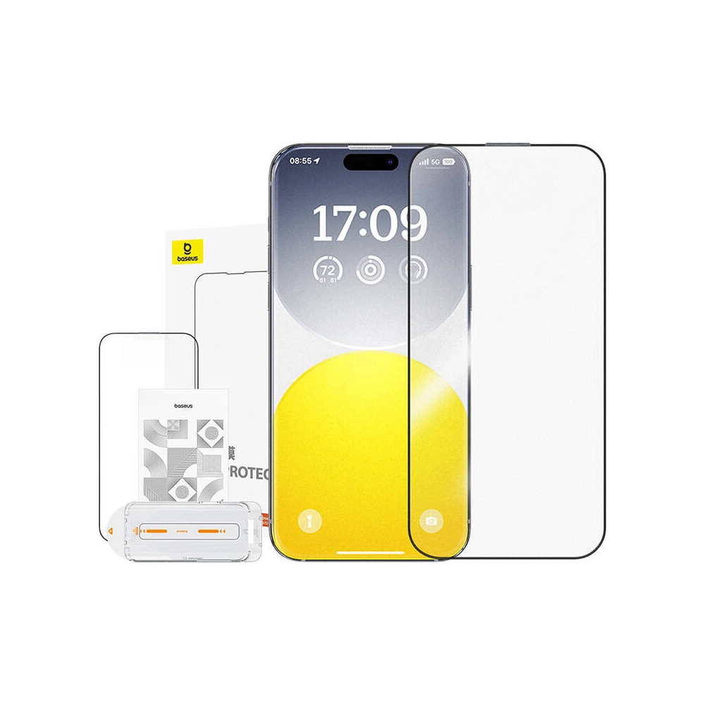 Hurtownia GSM - Sticlă securizată Baseus Crystalline Anti-Glare Apple iPhone 15 Pro - BSU4790 - {ean13} - Hurt