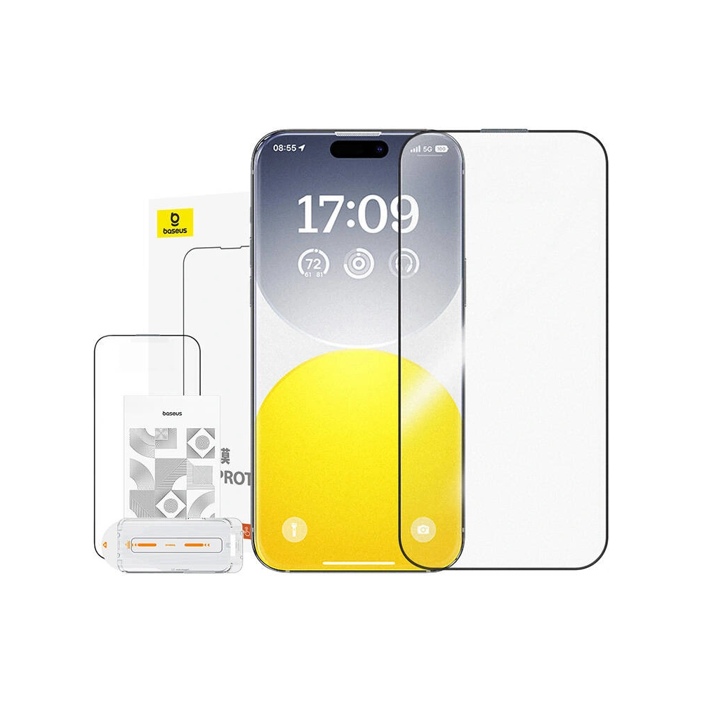 Hurtownia GSM - Gehärtetes Glas Baseus Crystalline Anti-Glare Apple iPhone 15 Pro Max - BSU4792 - {ean13} - Hurt