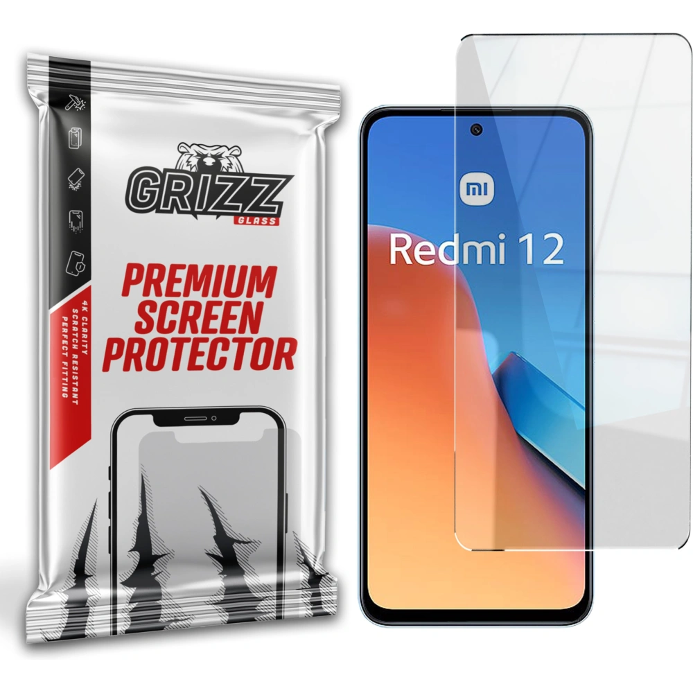 Hurtownia GSM - Hibrid üveg GrizzGlass HybridGlass Xiaomi Redmi 12-hez - GRZ7406 - {ean13} - Hurt