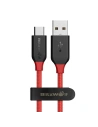 Hurtownia GSM - Kabel USB 2.0 typu C AmpCore Kevlar BlitzWolf BW-TC5 1m, czerwony - BLZ075RED - {ean13} - Hurt