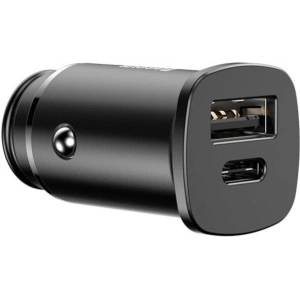 Car Charger Baseus Square PPS QC4.0 / PD3.0 5A 30W Black