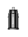 Wholesale Car Charger Baseus Square PPS QC4.0 / PD3.0 5A 30W Black - BSU534BLK - {ean13} - Hurt