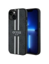 Etui Guess GUHMP15SP4RPSK Apple iPhone 15 / 14 / 13 hardcase 4G Printed Stripes MagSafe negru/black