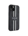 Hurtownia GSM - Etui Guess GUHMP15SP4RPSK Apple iPhone 15 / 14 / 13 hardcase 4G Printed Stripes MagSafe negru/black - GUE3104 - {ean13} - Hurt