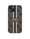Hurtownia GSM - Etui Guess GUHMP15SP4RPSW Apple iPhone 15 / 14 / 13 hardcase 4G Printed Stripes MagSafe maro/brown - GUE3105 - {ean13} - Hurt
