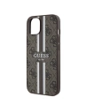 Hurtownia GSM - Etui Guess GUHMP15SP4RPSW Apple iPhone 15 / 14 / 13 hardcase 4G Printed Stripes MagSafe maro/brown - GUE3105 - {ean13} - Hurt