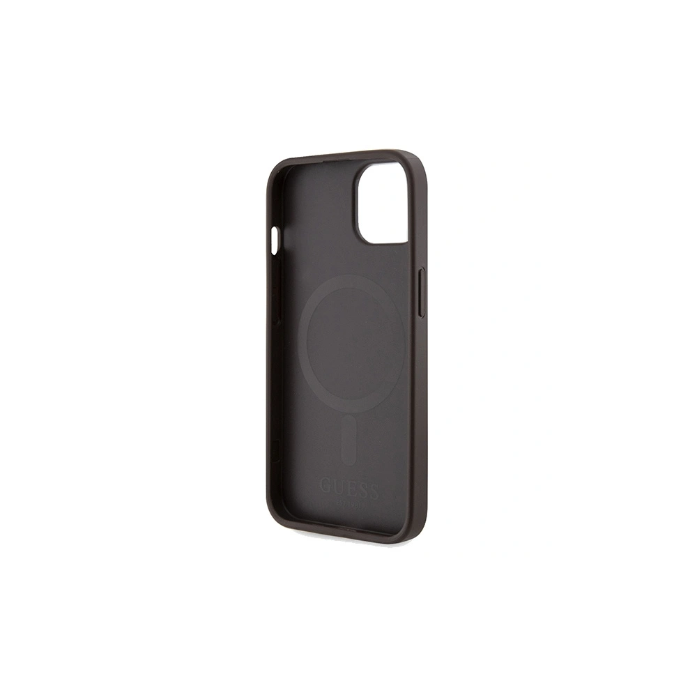 Hurtownia GSM - Etui Guess GUHMP15SP4RPSW Apple iPhone 15 / 14 / 13 hardcase 4G Printed Stripes MagSafe hnědý/brown - GUE3105 - {ean13} - Hurt