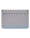 Torba Guess Sleeve GUCS14HGCFSEB 14" GCube Stripes albastru/blue