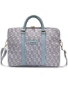 Torba Guess GUCB15HGCFSEB 16" GCube Stripes niebieski/blue