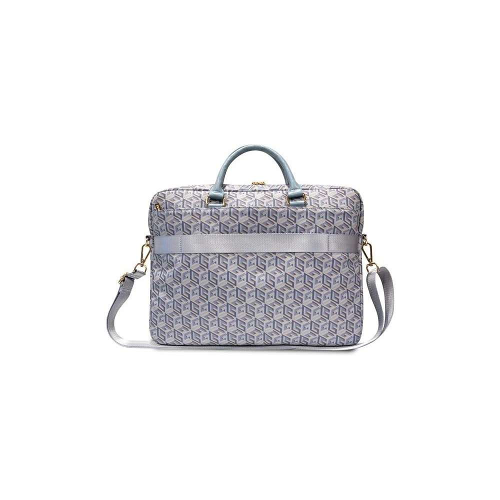 Hurtownia GSM - Torba Guess GUCB15HGCFSEB 16" GCube Stripes albastru/blue - GUE3109 - {ean13} - Hurt