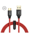 Hurtownia GSM - Cablu USB Tip C BlitzWolf Ampcore BW-TC10 1,8m, roșu - BLZ076RED - {ean13} - Hurt
