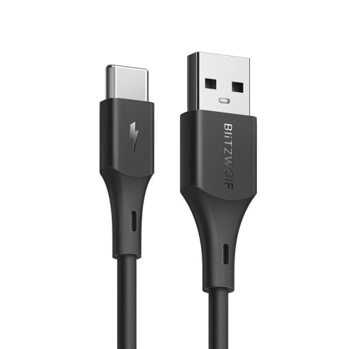 Kabel USB-C BlitzWolf BW-TC13 3A 0,3m (czarny)