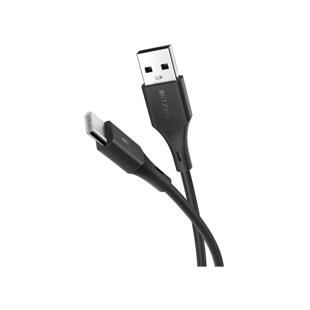 Hurtownia GSM - Kabel USB-C BlitzWolf BW-TC15 3A 1,8m (czarny) - BLZ078BLK - {ean13} - Hurt
