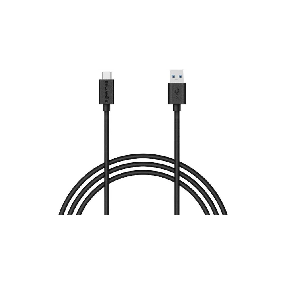 Hurtownia GSM - Kabel USB-C 3.0 BlitzWolf BW-CB3 1m (czarny) - BLZ079BLK - {ean13} - Hurt