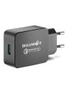 Wholesale Wall Charger USB BlitzWolf BW-S5 Quick Charge 3.0 18W Black - BLZ080BLK - {ean13} - Hurt