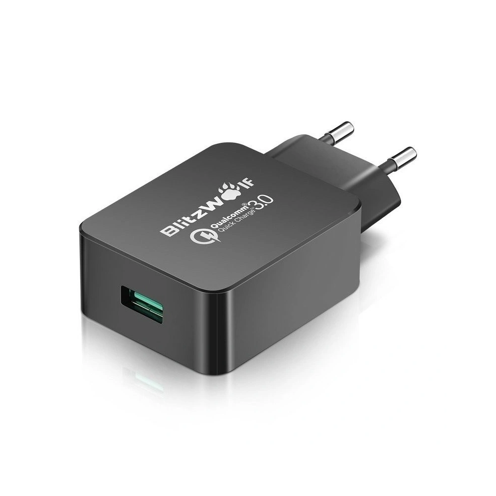 Hurtownia GSM - Ładowarka sieciowa USB BlitzWolf BW-S5 Quick Charge 3.0 18W (czarna) - BLZ080BLK - {ean13} - Hurt