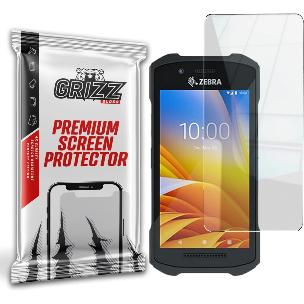 Hurtownia GSM - Sticlă hibridă GrizzGlass HybridGlass pentru Zebra TC26 / TC21 - GRZ7448 - {ean13} - Hurt