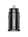 Wholesale Car Charger Baseus Square 2xUSB QC3.0 5A 30W Black - BSU541BLK - {ean13} - Hurt