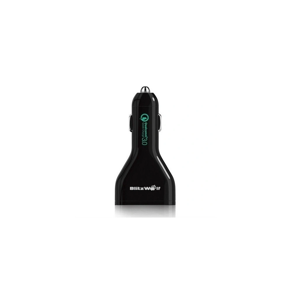 Hurtownia GSM - Ładowarka samochodowa USB BlitzWolf BW-C10 4xUSB 54W Quick Charge 3.0, czarna - BLZ081BLK - {ean13} - Hurt