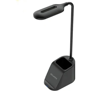 Hurtownia GSM - LED lampička s indukční nabíječkou AWEI W20 15W Rychlé nabíjení černá/černý - AWEI171 - {ean13} - Hurt