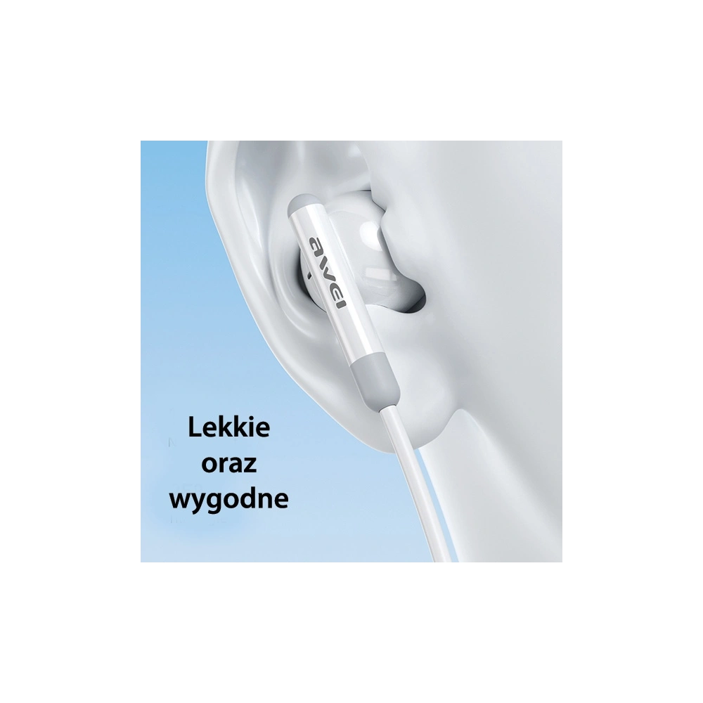 Hurtownia GSM - Căști cu fir in-ear AWEI PC-6T USB-C, 1.2m negru/black - AWEI172 - {ean13} - Hurt