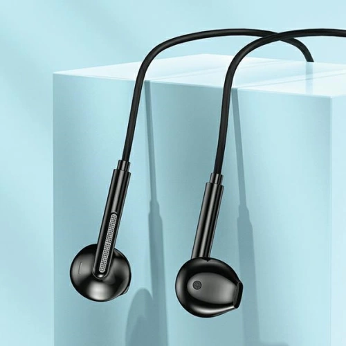 Słuchawki przewodowe douszne AWEI PC-7T USB-C 1.2m czarny/black