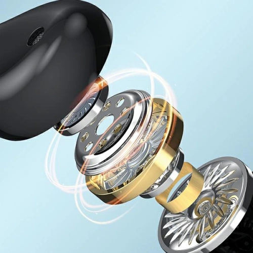 Słuchawki przewodowe douszne AWEI PC-7T USB-C 1.2m czarny/black